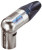 NC4MRX, XLR Connectors 4P MALE RT ANGLE NICKEL/SILVER