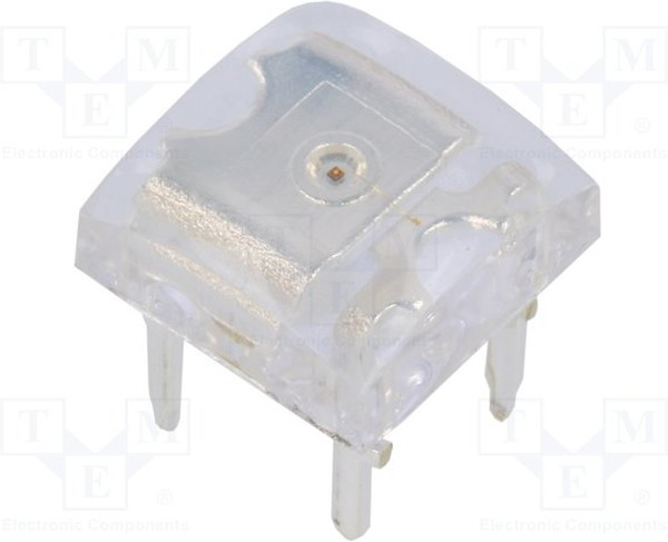 OSO5PAZ4E1D, LED Super Flux; 7.62x7.62mm; orange; 750?1200mcd; 140°; 50mA OSO5PAZ4E1D, LED Super Flux; 7.62x7.62mm; orange; 750?1200mcd; 140°; 50mA