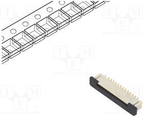 F31W-1A7H1-11024, Разъем: FFC/FPC; Покрытие: выборочно позолоченный; SMT; PIN: 24
