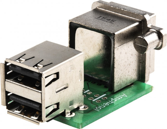 MUSB-C311-30, USB Connectors USB RECPT ON PCB RA IP67 DUAL A USB TERM MUSB-C311-30, USB Connectors USB RECPT ON PCB RA IP67 DUAL A USB TERM