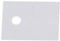 Прокладка 2К1813 КПТД2/3-0,2-ЛК, с липким слоем, отверстием (2А1813), (ТО-220)