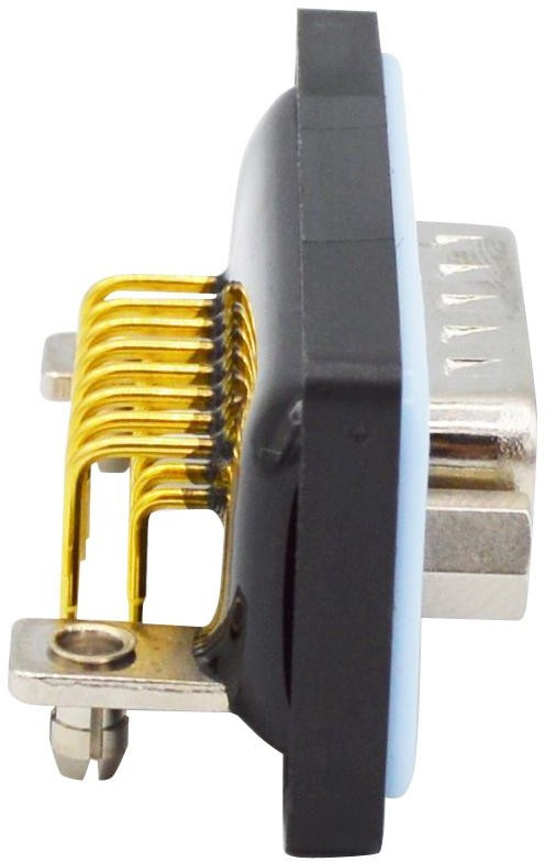 SDF-R15-113L461, D-Sub Standard Connectors 15 pin R/A solder M FL 4-40 thrd brkt SDF-R15-113L461, D-Sub Standard Connectors 15 pin R/A solder M FL 4-40 thrd brkt