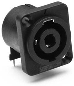 SP-4-MDH, Loudspeaker Connectors 4P D FLANGE CHASSIS HORIZONTAL BOARD SP-4-MDH, Loudspeaker Connectors 4P D FLANGE CHASSIS HORIZONTAL BOARD