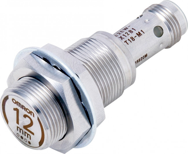 E2EW-X12C118-M1, PROXIMITY SENSOR, 12MM, NPN/SPST-NO, M18