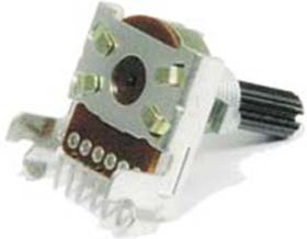 Резистор переменный, поворотный 50кОм, YRV-R1612G