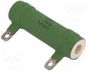 RDC25S-100R-5%, Резистор: проволочный, 100Ом, 25Вт, ±5%, d18x56мм, под пайку RDC25S-100R-5%, Резистор: проволочный, 100Ом, 25Вт, ±5%, d18x56мм, под пайку