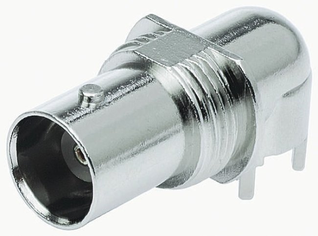 5415025-1, RF Connectors / Coaxial Connectors BNC RA JCK PCB DECOUPLER