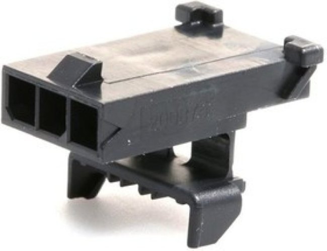 200875-0003, Headers &amp; Wire Housings MicroFit TPA PLG HSG SR 3CKT UL94V0 LH