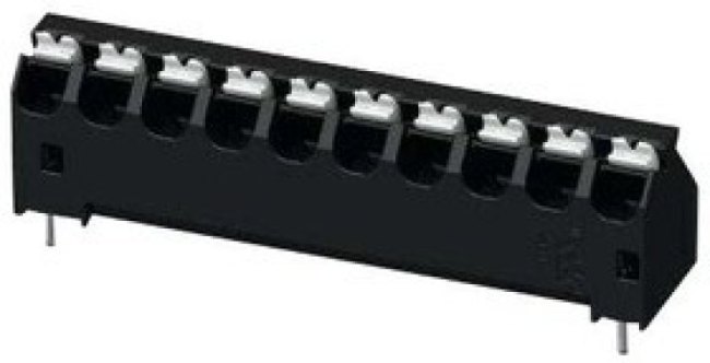 SPTA-THR 1,5/ 3-5,08 R32, Клеммная колодка типа провод к плате, 5.08 мм, 3 вывод(-ов), 16 AWG, 1.5 мм², Вставной
