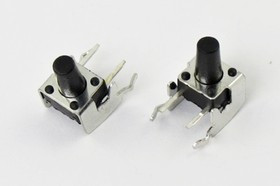 Тактовая кнопка, 7.4x 6.2x 9.5, контакты 2P+2Pкорпус, TC-0202