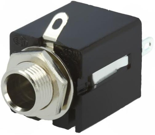 KLBP 3, Телефонный аудио разъем, 3 контакт(-ов), Гнездо, 6.35 мм, Монтаж на Шасси KLBP 3, Телефонный аудио разъем, 3 контакт(-ов), Гнездо, 6.35 мм, Монтаж на Шасси