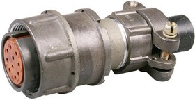 2РМТ22КПН10Г1В1В, Розетка на кабель с прямым патрубком для неэкранированного кабеля