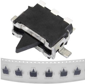 DS-012, Микропереключатель , 0.1 А, 5 В, 100 мОм, 50000 циклов, -40..+85°C