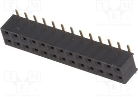 ZL266-26DG, Гнездо, штыревой, "мама", PIN 26, вертикальный, 2мм, SMT, 2x13 ZL266-26DG, Гнездо, штыревой, "мама", PIN 26, вертикальный, 2мм, SMT, 2x13