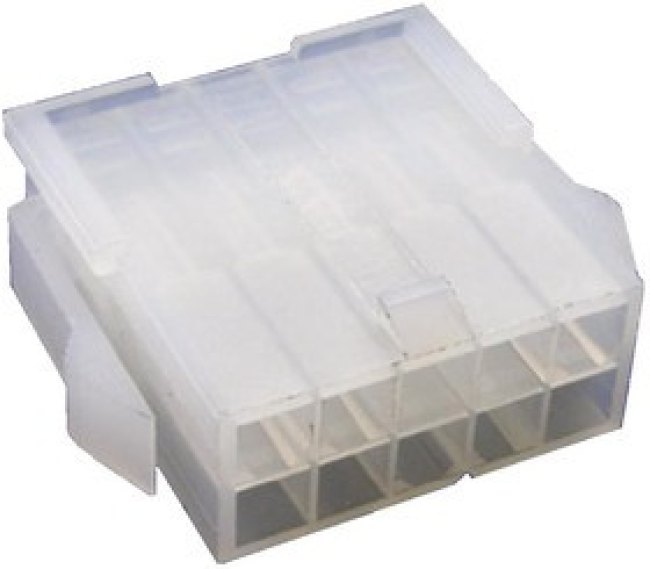 DS1073-02-2x5-MCT6 (MF2x5M), Вилка на кабель 4.2мм 10pin с контактами DS1073-02-2x5-MCT6 (MF2x5M), Вилка на кабель 4.2мм 10pin с контактами