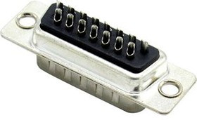 RND 205-00701, D-Sub Plug, Poles 15, Solder Cup / Solder Lug / Straight