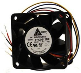 Вентилятор Delta Electronics FFC0612DE 60x38мм 12V 10.8W 1.2A OEM