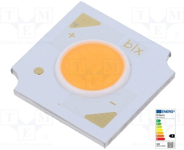 BXRH-27G1000-B-83, Power LED; COB; white warm; 120°; 350mA; P: 12.4W; 1256lm; CRImin: 90