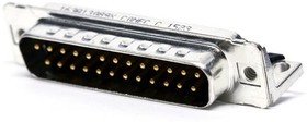 163A13089X, D-Sub Standard Connectors 25P DSUB PLUG R/A THRU-HOLE 163A13089X, D-Sub Standard Connectors 25P DSUB PLUG R/A THRU-HOLE