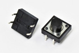 Тактовая кнопка, 12x12x 8.0, алгоритм работы NO, контакты 4PF, TS-2201