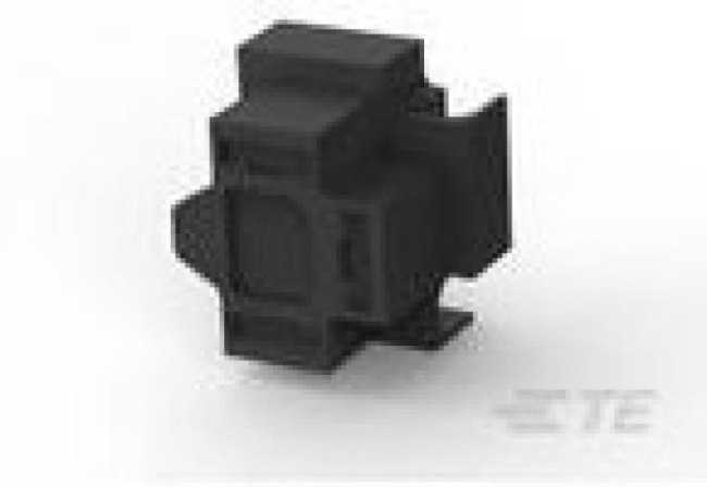 925176-5, Conn Housing RCP 3 POS Crimp ST Black Carton