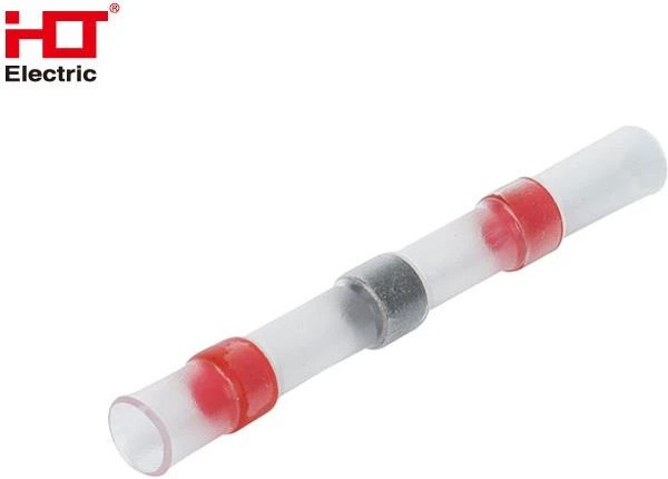 084-13-040, Термоусаживаемые соединители под пайку ТСПП 1.0 красный (уп./10 шт) HLT
