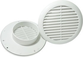 Решетка вентиляционная круглая ?180 fi120 ? дымохода 120 426046 Решетка вентиляционная круглая ?180 fi120 ? дымохода 120 426046