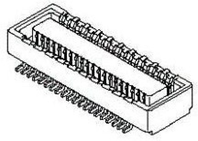 54102-0804, Board to Board & Mezzanine Connectors 0.5 BtB Rec Hsg Assy 80Ckt EmbsTp Pkg 54102-0804, Board to Board & Mezzanine Connectors 0.5 BtB Rec Hsg Assy 80Ckt EmbsTp Pkg