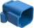 ATF13-6P2-BM11BLU, BOARD MOUNT HEADER, RIGHT ANGLE, AT, 6 PIN, SCREW BOSS, GOLD PLATE, P2 KEY