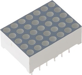 TA07-11GWA, TA07-11GWA Dot Matrix LED Display, CA 7 x 5 Dot Matrix Green 12 mcd 17.2mm TA07-11GWA, TA07-11GWA Dot Matrix LED Display, CA 7 x 5 Dot Matrix Green 12 mcd 17.2mm