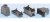 19300160537, Heavy Duty Power Connectors METAL HOOD HAN 16B 2 LVR LCKING 19300160537, Heavy Duty Power Connectors METAL HOOD HAN 16B 2 LVR LCKING