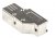 MHDCMR09-K, MHDCMR Series Zinc Right Angle D Sub Backshell, 9 Way, Strain Relief MHDCMR09-K, MHDCMR Series Zinc Right Angle D Sub Backshell, 9 Way, Strain Relief