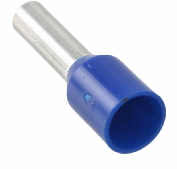 FSD80-8-D, Ferrules Terminal 14AWG Copper Blue PIN 15mm Tin Bag
