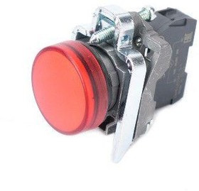 Лампа светосигнальная d22мм 230-240В AC красн. в сборе SE SB4BVM4