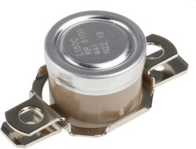 2455RP 9100-441 L150C, Bi-Metallic Thermostat, Opens at +150°C, Closes at +135°C, +186°C Max, NC, Automatic Reset