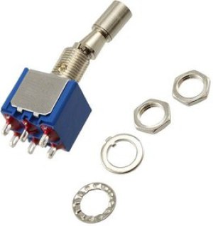5646AB2V, Toggle Switches DPDT 6A 125V 14.75mm On-On