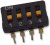 A6D-4103, DIP Switches / SIP Switches 4 PIN SEALED RSD ACT