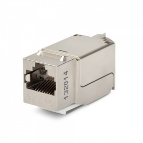Вставка Keystone Jack KJNE-8P8C-C5e-90-SH-F-WH RJ-45(8P8C),кат. 5e,экран.,110 IDC,зад.с пом.NE-TOOL,белая | 46659 | Hyperline