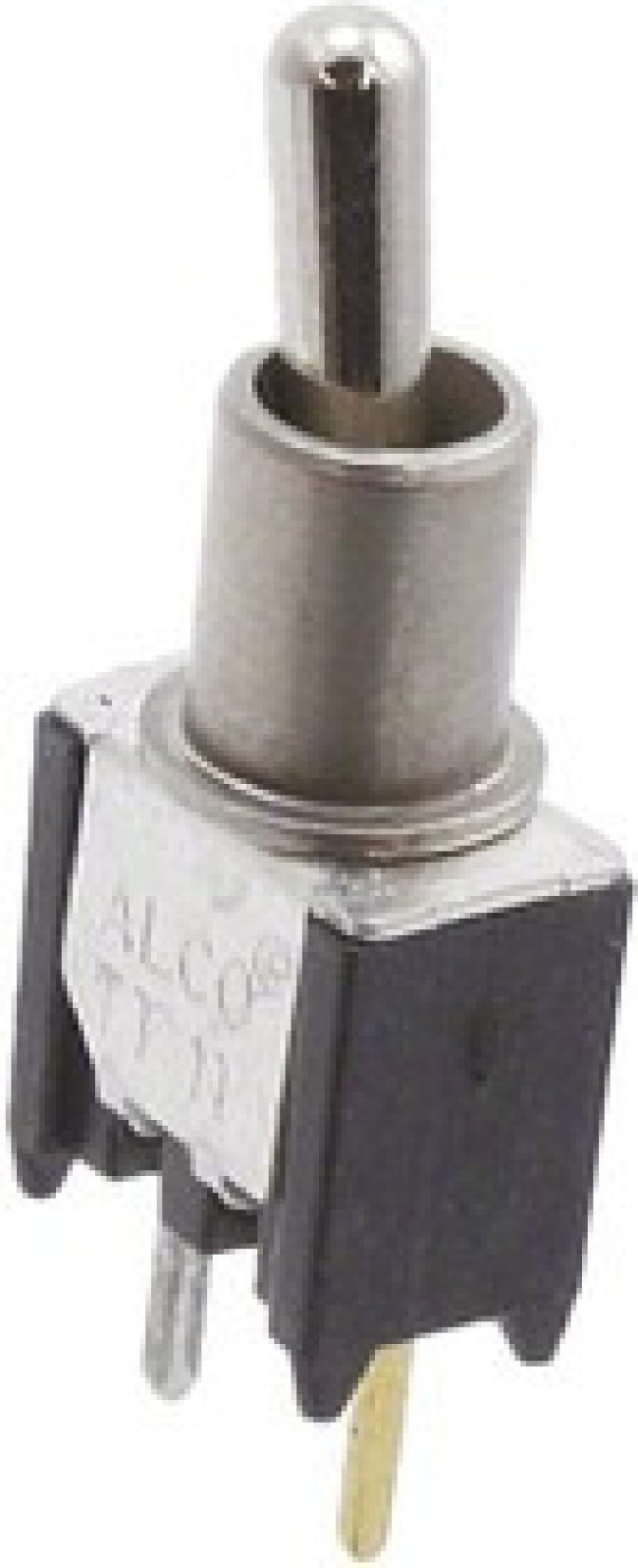 TT11AGPC104, Toggle Switch, PCB Mount, On-Off, SPST, Through Hole Terminal TT11AGPC104, Toggle Switch, PCB Mount, On-Off, SPST, Through Hole Terminal