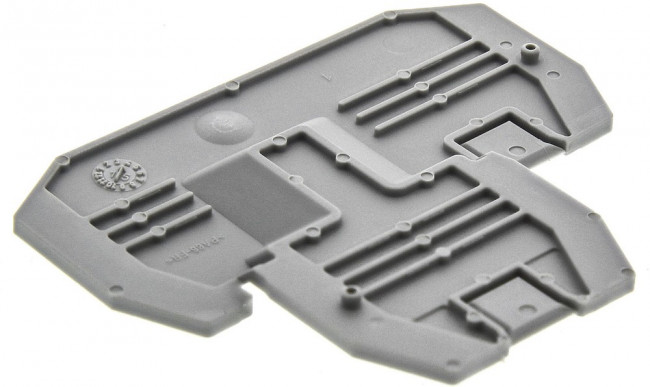 3047293, D-UTTB Series End Cover for Use with DIN Rail Terminal Blocks
