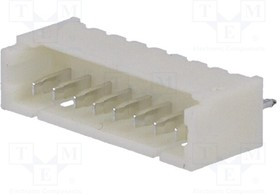 NX1250-08SMS, Гнездо, провод-плата, "папа", 1,25мм, PIN: 8, THT, 125В, 1А, луженые