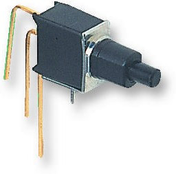 TP33WW080, Кнопочный переключатель, TP, SPST-NO, Выкл.-(Вкл.), Plunger, Черный TP33WW080, Кнопочный переключатель, TP, SPST-NO, Выкл.-(Вкл.), Plunger, Черный