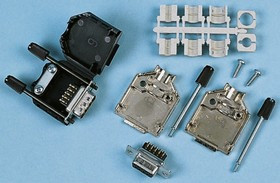 L717D E09P ST1, Amphenol 9 Way Panel Mount D-sub Connector Plug L717D E09P ST1, Amphenol 9 Way Panel Mount D-sub Connector Plug