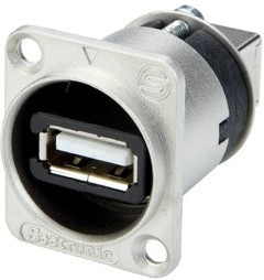 Seetronic SAUSB-W панельный разъем, проходной, USB A - USB B