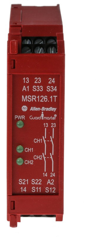 440R-N23112, Dual-Channel Light Beam/Curtain, Safety Switch/Interlock Safety Relay, 230V ac, 2 Safety Contacts