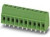 PCB terminal, 6 pole, pitch 2.54 mm, AWG 26-20, 6 A, screw connection, green, 1725698