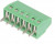 PCB terminal, 6 pole, pitch 2.54 mm, AWG 26-20, 6 A, screw connection, green, 1725698