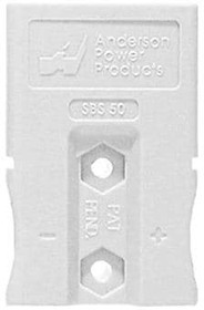 SBS50WHT#6, Heavy Duty Power Connectors SBS50 2P HSNG WHITE W/ 50A 6 AWG CONT SBS50WHT#6, Heavy Duty Power Connectors SBS50 2P HSNG WHITE W/ 50A 6 AWG CONT