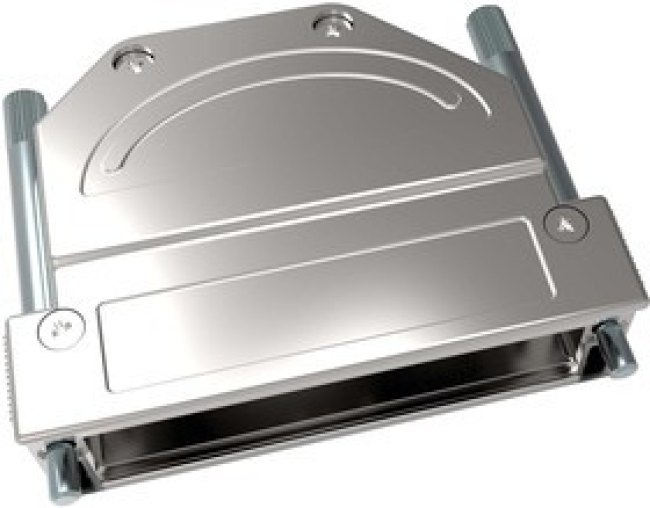 1-2308346-6, Корпус D Sub, DD, 45°, 180°, Корпус из Цинка