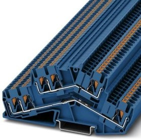 3210601, DIN Rail Terminal Blocks PTTBS 2,5-TWIN BU
